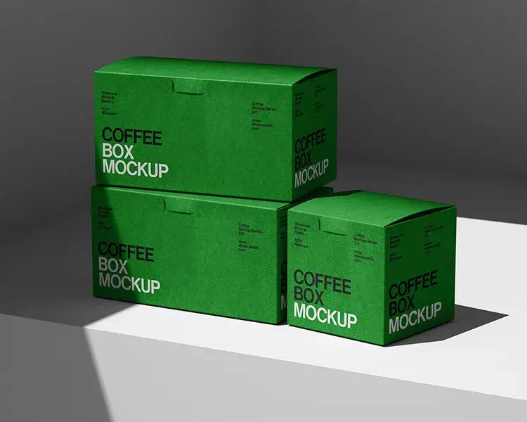 咖啡奶茶包装品牌vi设计贴图样机