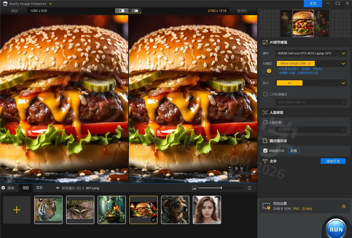 Aiarty Image Enhancer 中文破解版