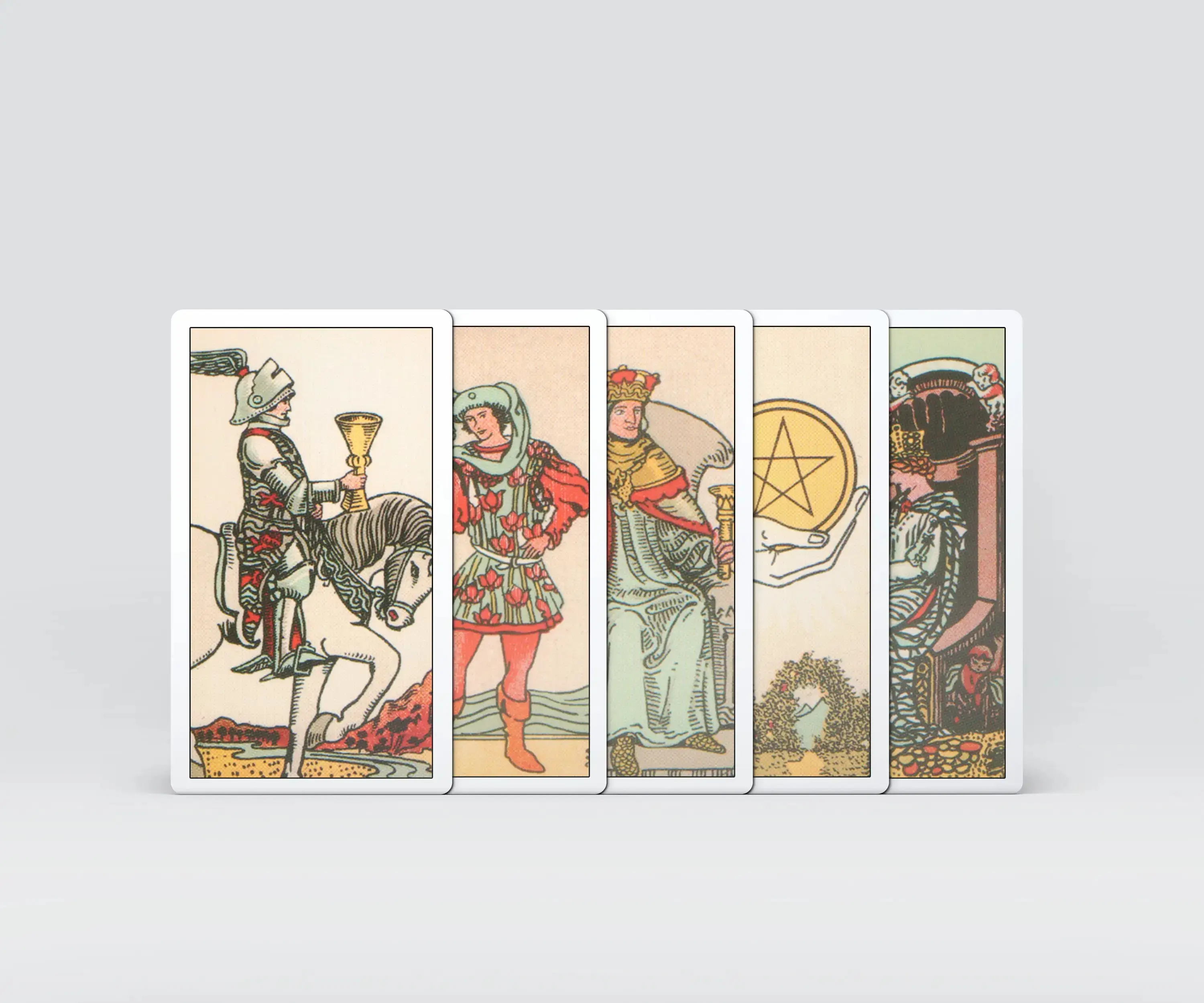 扑克牌塔罗牌卡片卡牌包装展示智能贴图样机