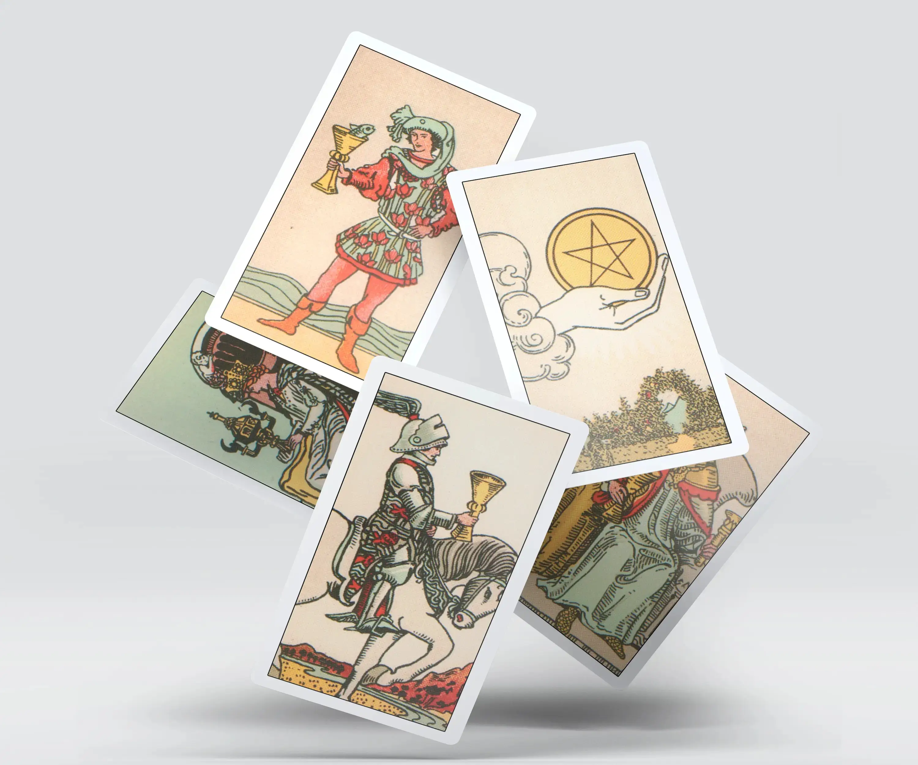 扑克牌塔罗牌卡片卡牌包装展示智能贴图样机