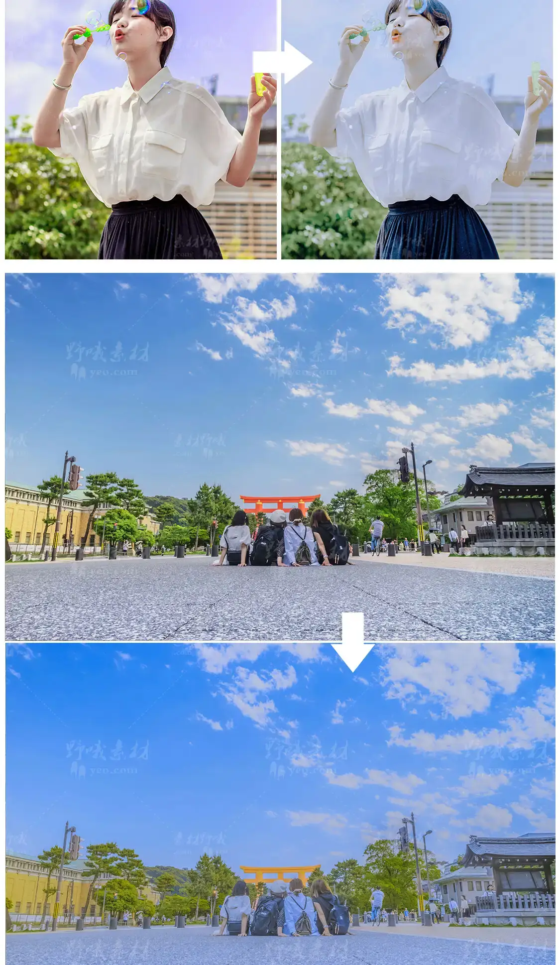 柯达5207 哈苏X5仿冲扫胶片黄蓝调手机预设滤镜