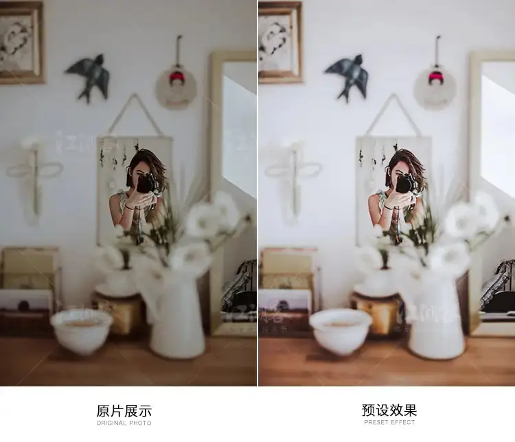 现代清新人像摄影后期户外调色预设滤镜