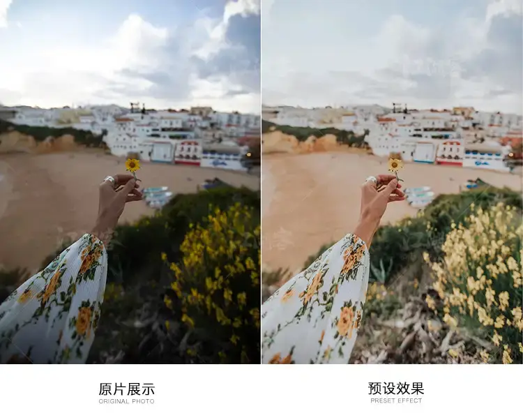 胶片人像网红风预设旅拍街拍调色滤镜