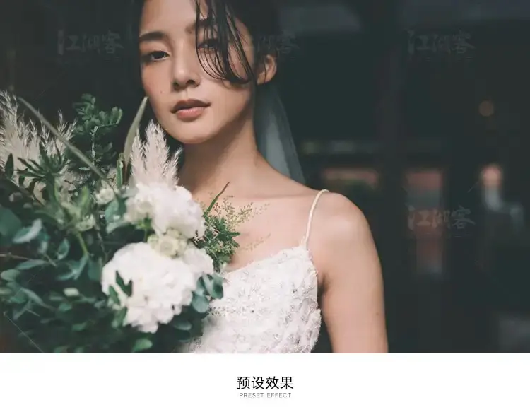 日系情绪胶片摄影人像调色lr预设