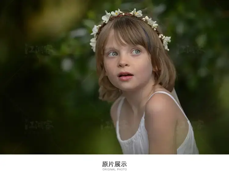 国外儿童清新唯美温暖风格摄影调色lr预设