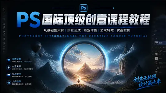 PS国际顶级创意课程教程