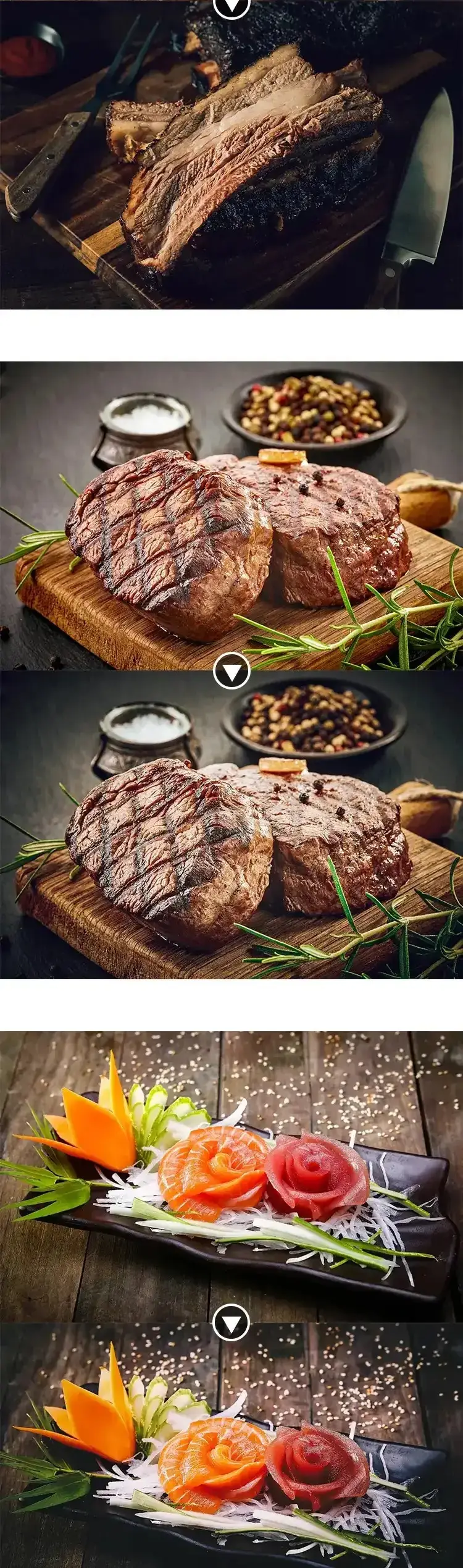 西餐美食静物预设产品摄影视频调色滤镜