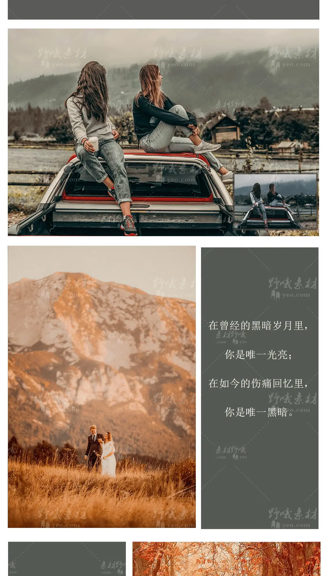 温暖风光旅拍婚礼滤镜LUT调色LR预设