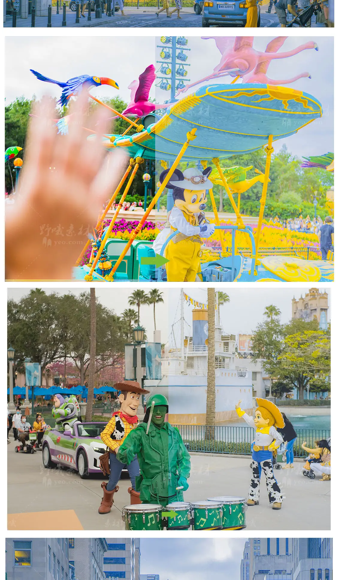 日系小清新蓝黄色调LR预设LUT调色