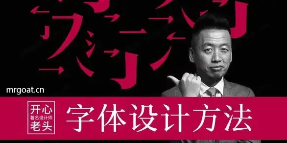 [开心老头] 商业字体设计实战班PS视频教程