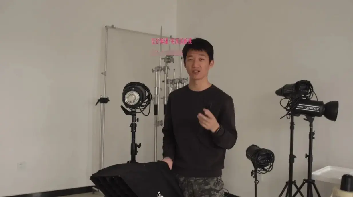 闪光灯美食摄影系统课