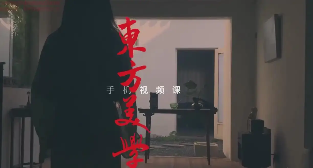 东方美学手机拍摄视频课程视频教程