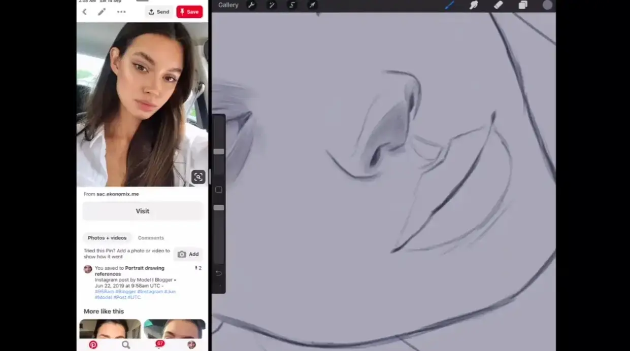 国外综合人像厚涂procreate绘画专业教程